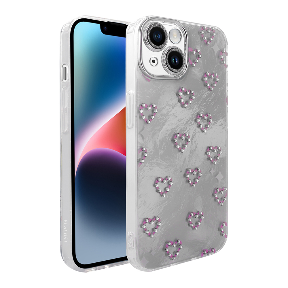 Apple iPhone 13 Uyumlu Kılıf Kamera Korumalı Figürlü Zore Ponti Silikon Kapak