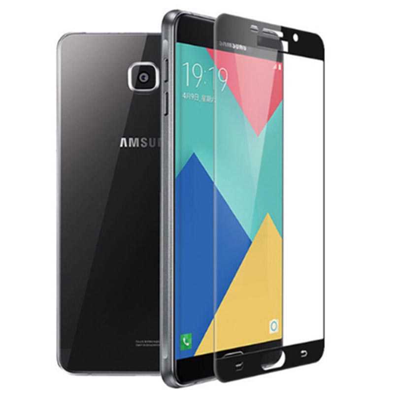 Samsung Galaxy A7 2017 Uyumlu Zore Kenarları Kırılmaya Dayanıklı Cam Ekran Koruyucu