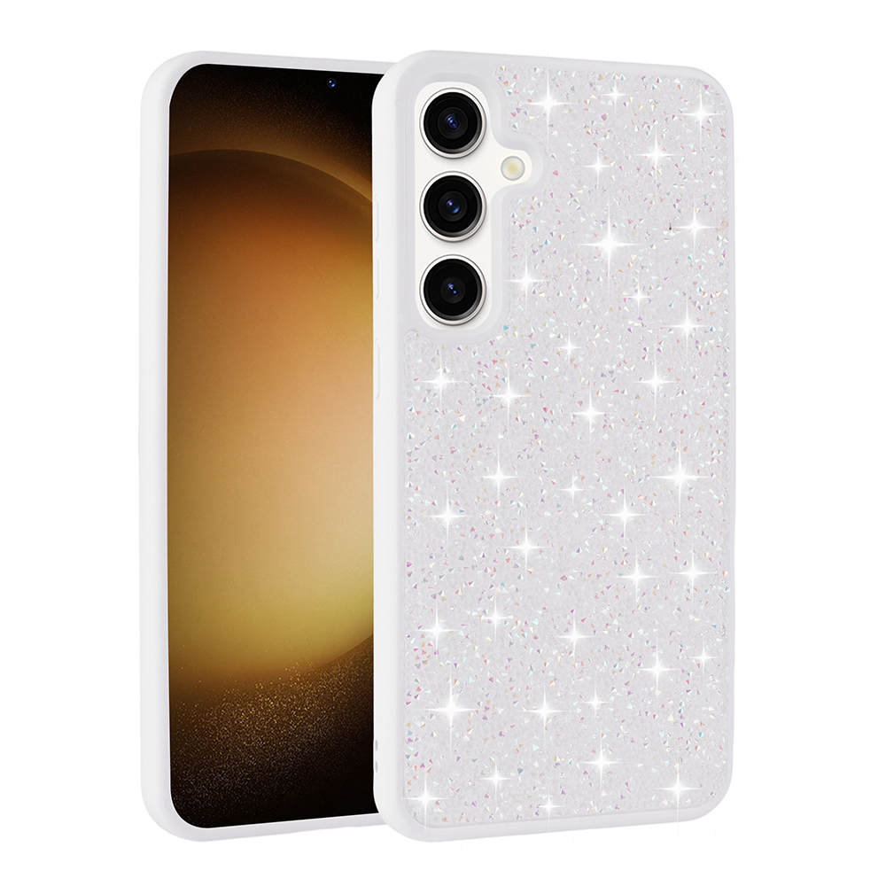 Samsung Galaxy A25 Uyumlu Kılıf Parlak Taşlı Tasarım Zore Pırlanta Kapak