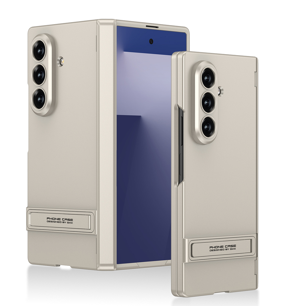 Samsung Galaxy Z Fold 7 Uyumlu Kılıf Zore Kıpta Standlı Kapak