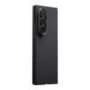 Galaxy Z Fold 7 Kılıf M-safe Şarj Özellikli 600D Aramid Fiber Pitaka Ultra-Slim Classic Serisi Black-Grey Twill Kapak