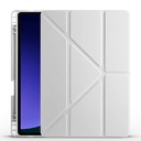 Samsung Galaxy Tab S10 Uyumlu FE Kılıf Zore Tri Folding Kalem Bölmeli Standlı Kılıf
