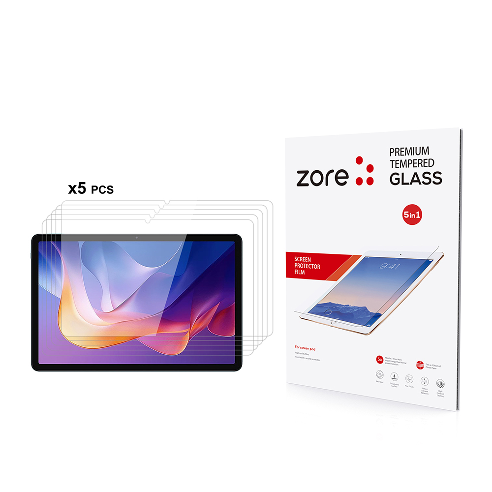 Xiaomi Redmi Pad Uyumlu 2 Zore 5in1 Tablet Temperli Cam Ekran Koruyucu