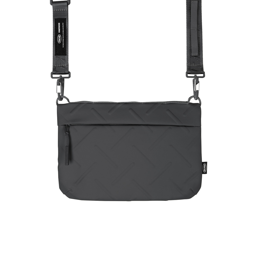 Skinarma Satchel Juno Desenli Naylon Scout Bilek Askı Kayışlı Aksesuar Çantası