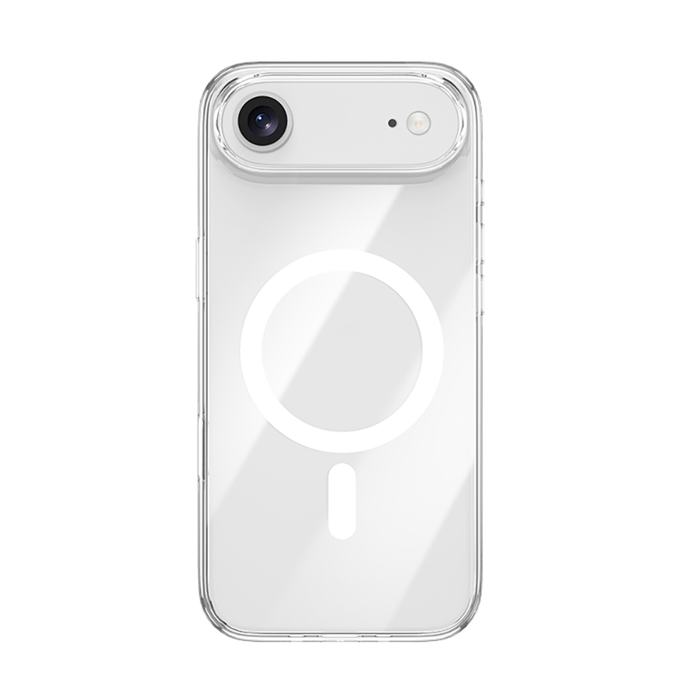 Apple iPhone 17 Air Kılıf M-safe Şarj Özellikli Benks ​​​​​​Crystal Serisi Şeffaf Kapak