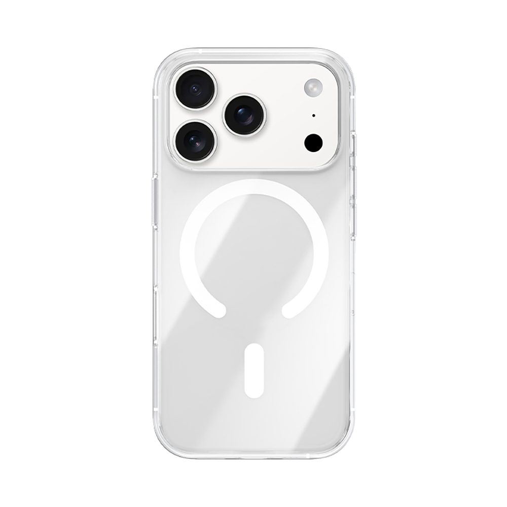 Apple iPhone 17 Pro Max Kılıf M-safe Şarj Özellikli Benks ​​​​​​Crystal Serisi Şeffaf Kapak