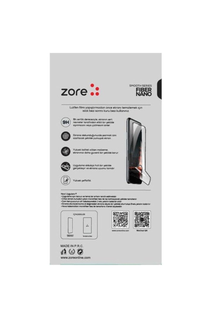 Oppo A7X Uyumlu Zore Fiber Nano Ekran Koruyucu