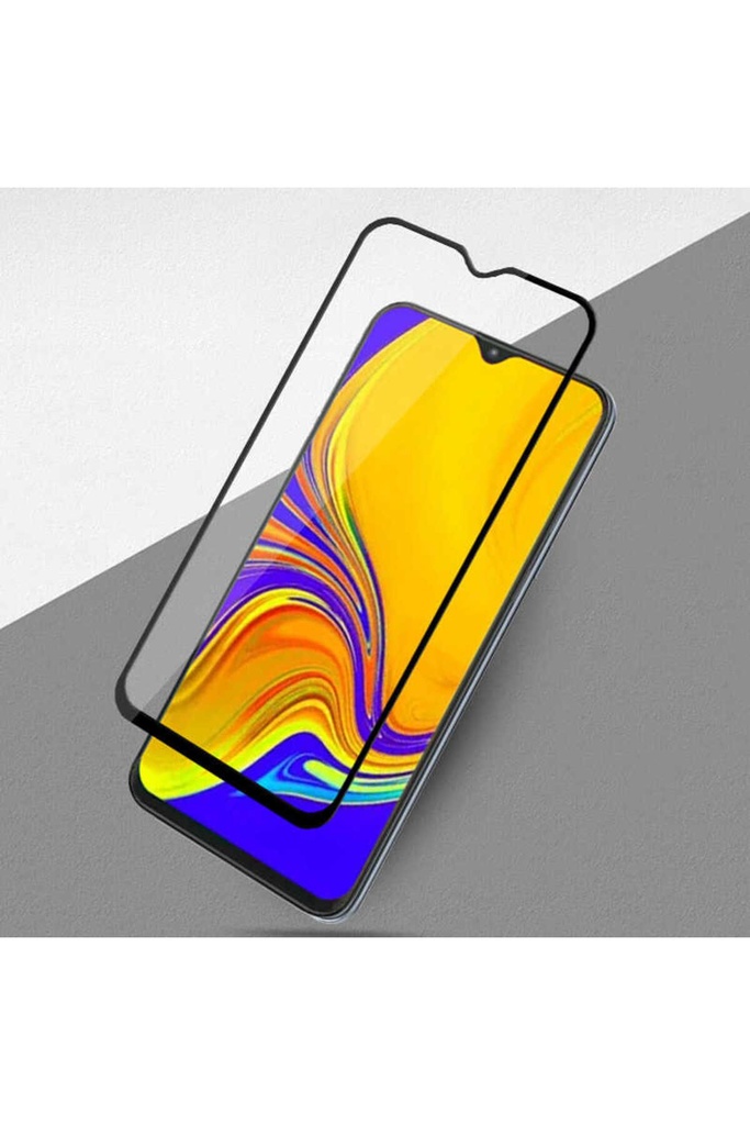 Huawei Y7 Prime 2019 Uyumlu Zore Kenarları Kırılmaya Dayanıklı Cam Ekran Koruyucu
