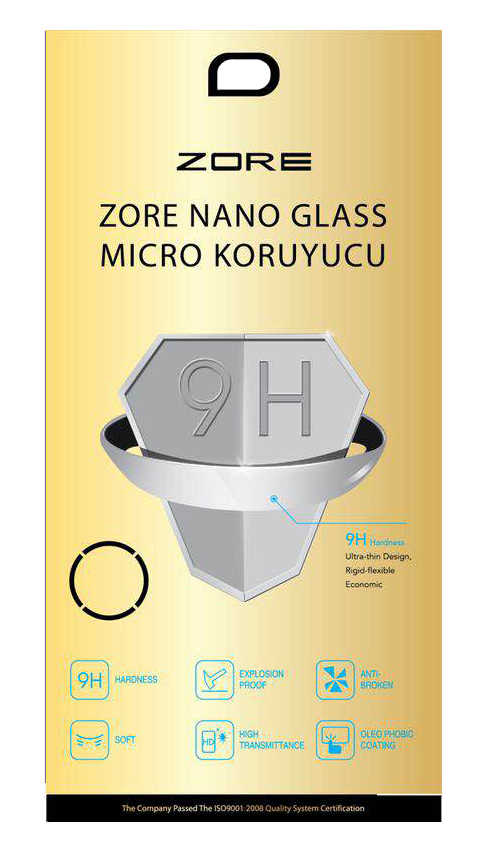 Meizu M3 Note Uyumlu Zore Nano Micro Temperli Ekran Koruyucu