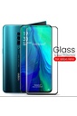 Oppo Reno 10X Zoom Uyumlu Zore Kenarları Kırılmaya Dayanıklı Cam Ekran Koruyucu