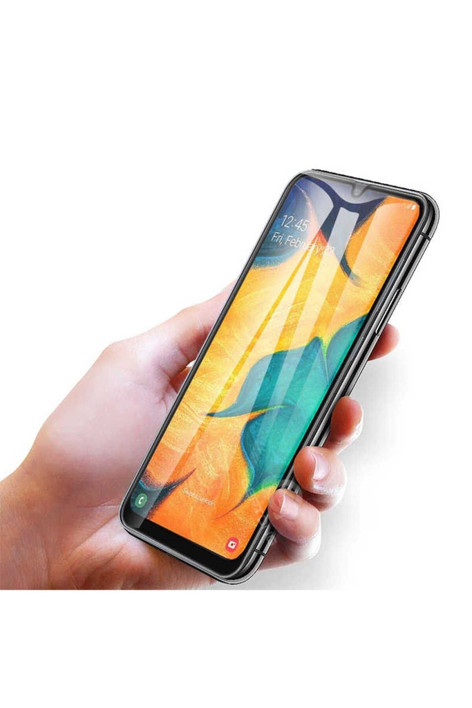 Xiaomi Redmi Note 8 Uyumlu Zore Kenarları Kırılmaya Dayanıklı Cam Ekran Koruyucu