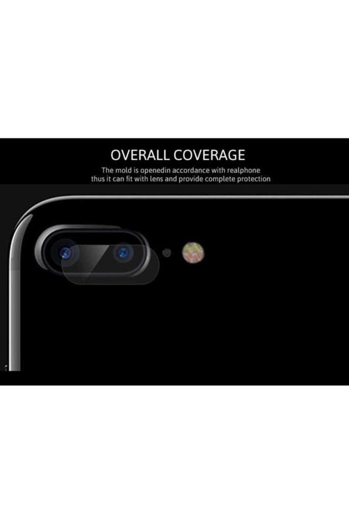 Apple iPhone 8 Plus Uyumlu Zore Kamera Lens Koruyucu Cam Filmi