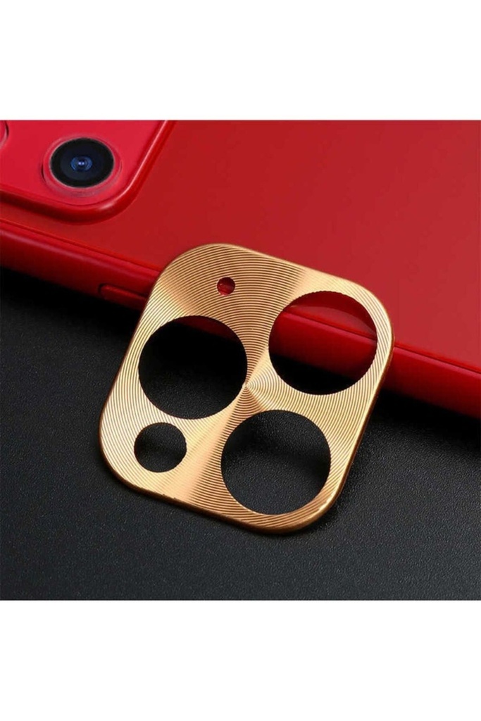 Apple iPhone 11 Pro Uyumlu Zore Metal Kamera Koruyucu