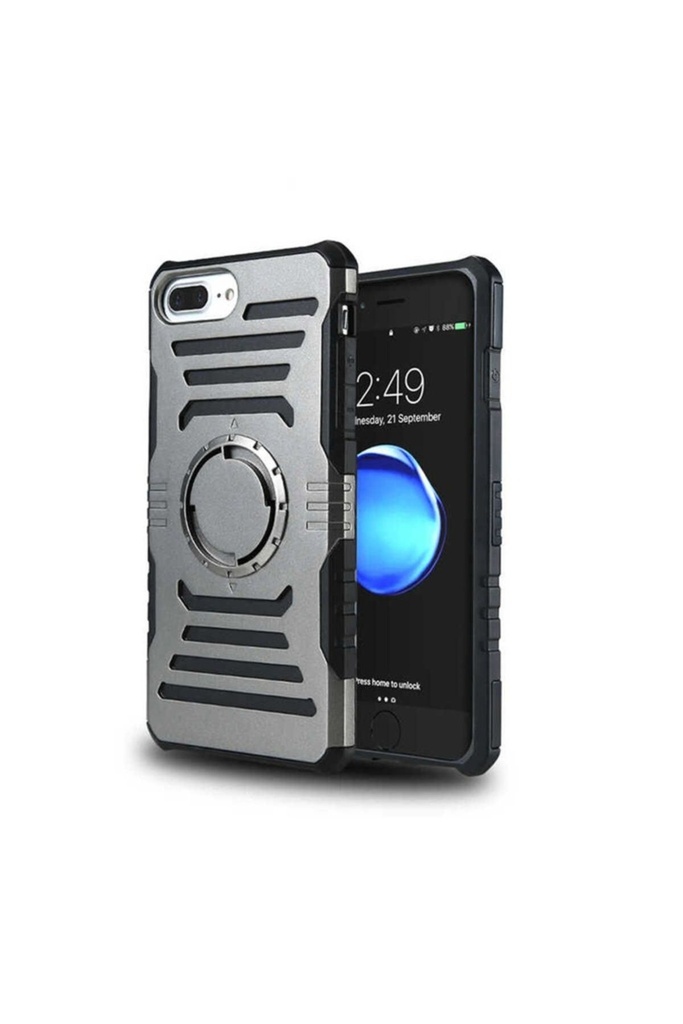 Apple iPhone 7 Plus Uyumlu Kılıf Zore 2 in 1 Kol Bandı