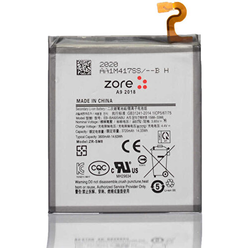 Samsung Galaxy A9 2018 Uyumlu Zore Tam Orjinal Batarya