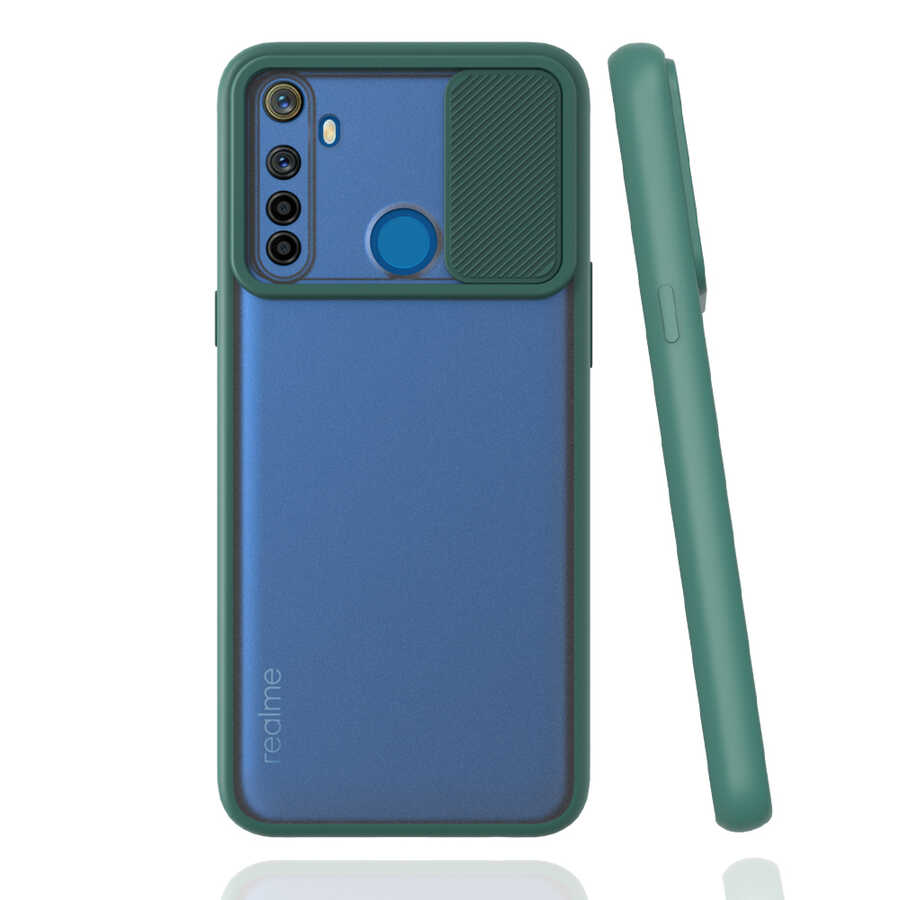 Realme 6İ Uyumlu Kılıf Zore Lensi Kapak