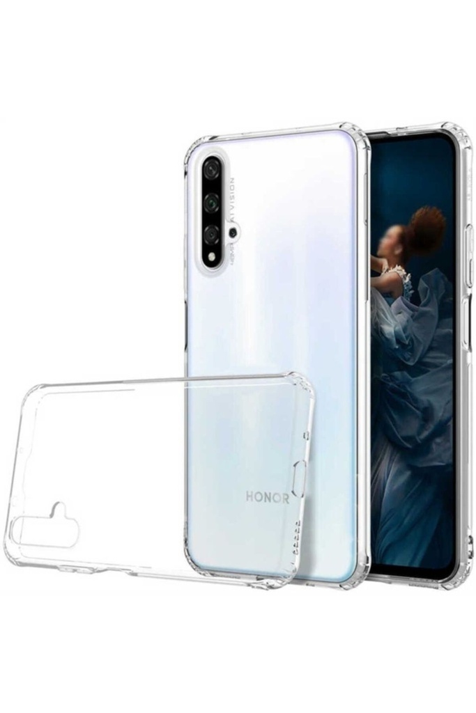 Huawei Nova 5T Uyumlu Kılıf Zore Nitro Anti Shock Silikon