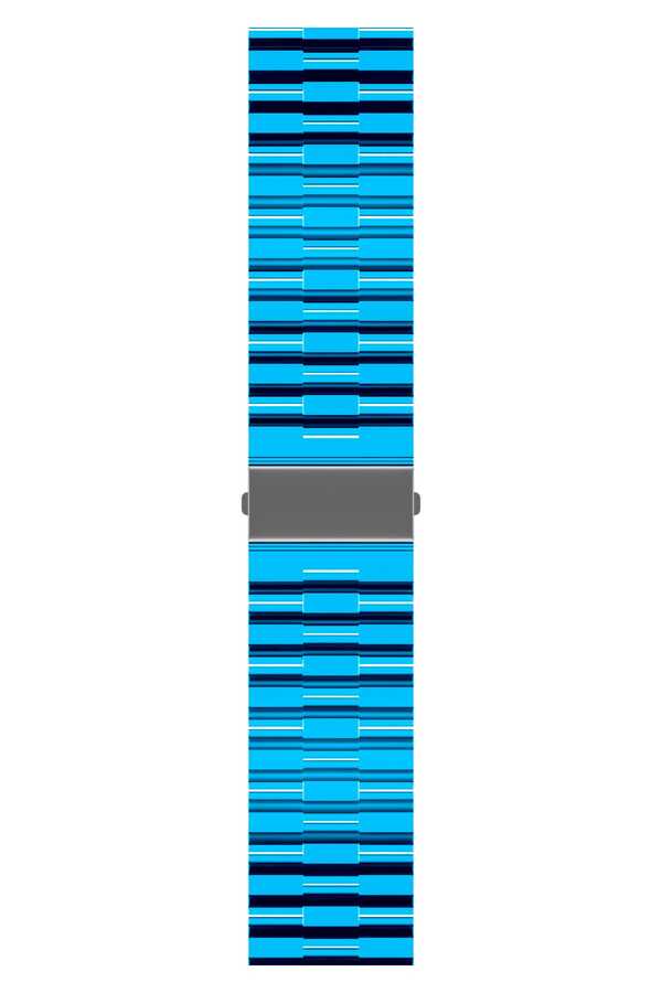 Huawei GT2 46mm 22mm Uyumlu Kordon Şeffaf Renkli Transparan KRD-27 Kayış