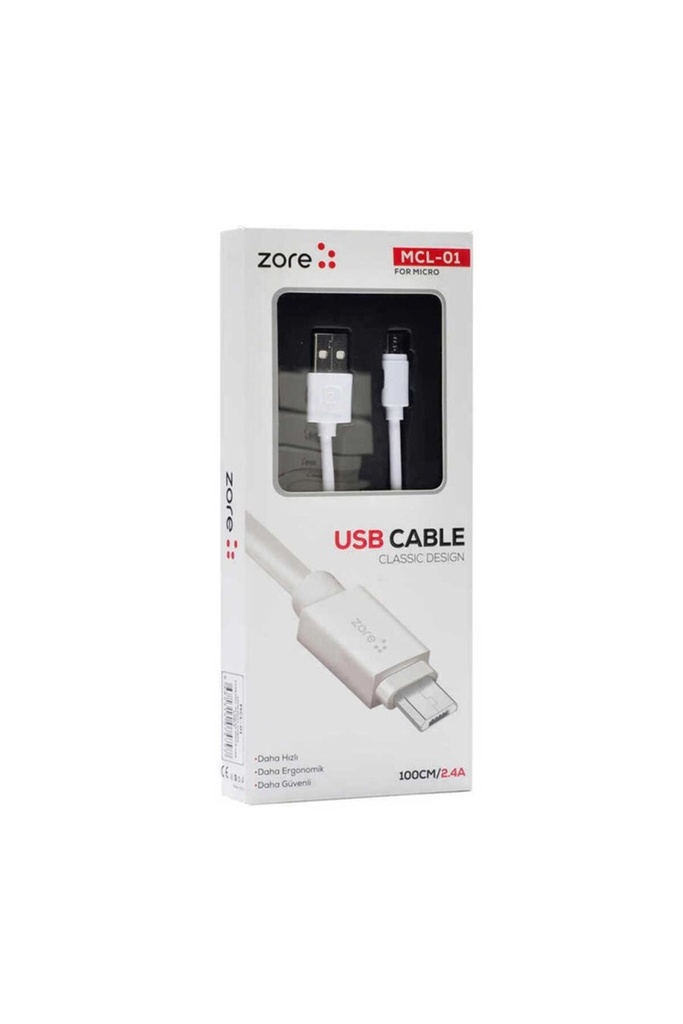 Zore MCL-01 Micro Usb Kablo