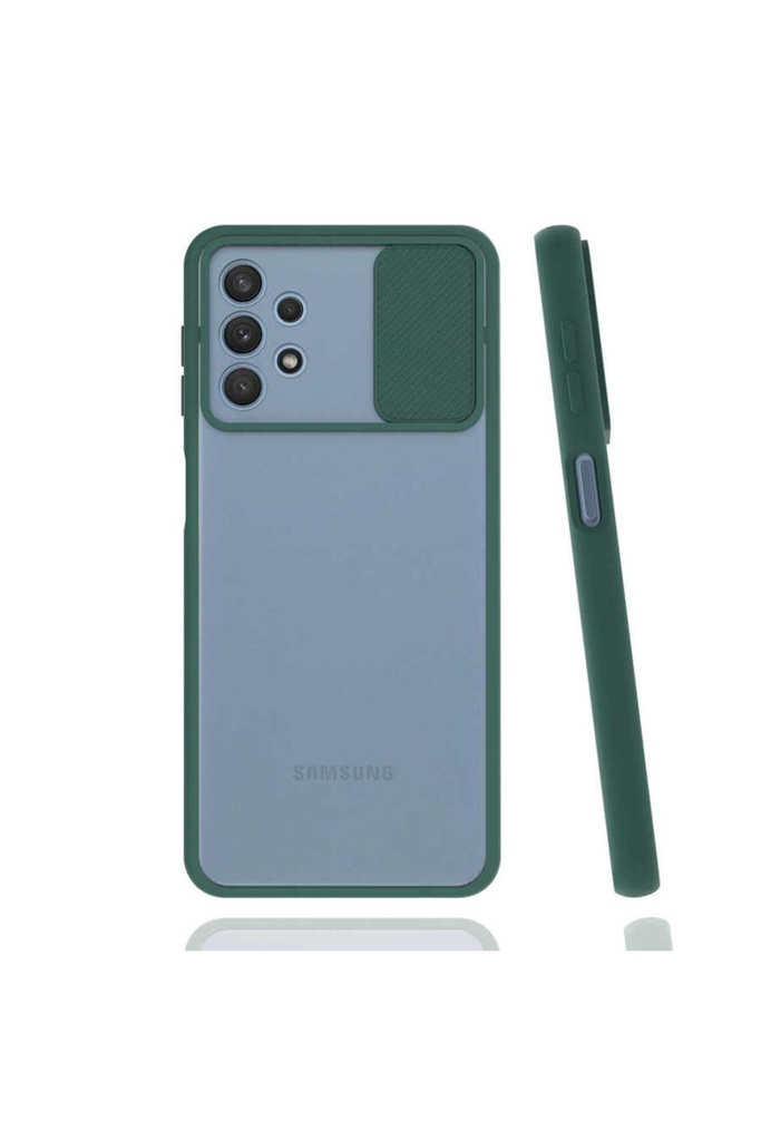 Samsung Galaxy A32 4G Uyumlu Kılıf Zore Lensi Kapak