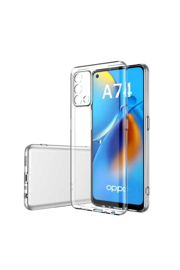 Oppo A74 4G Uyumlu Kılıf Zore Kamera Korumalı Süper Silikon Kapak