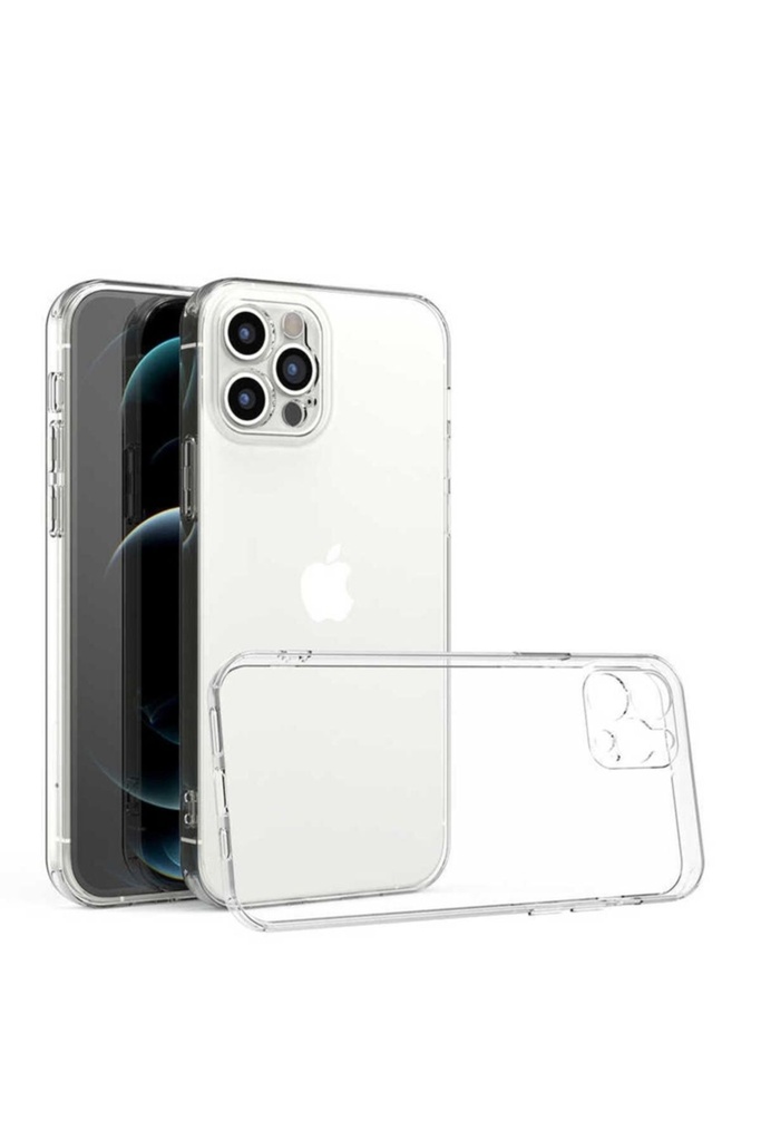 Apple iPhone 12 Pro Uyumlu Kılıf Zore Kamera Korumalı Süper Silikon Kapak
