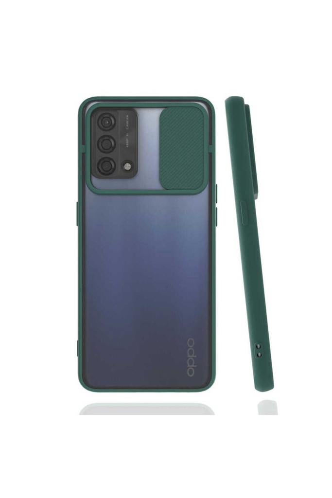 Oppo A74 4G Uyumlu Kılıf Zore Lensi Kapak