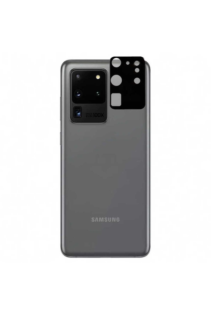 Samsung Galaxy S20 Ultra Uyumlu Zore 3D Kamera Camı