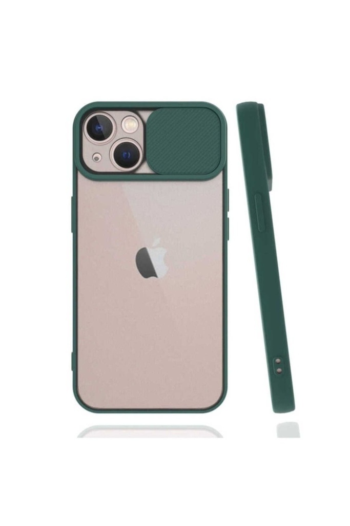 Apple iPhone 13 Uyumlu Kılıf Zore Lensi Kapak