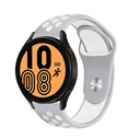 Huawei Watch GT 3 42mm 20mm Uyumlu Kordon Silikon Esnek Yumuşak Delikli Spor KRD-02 Kayış