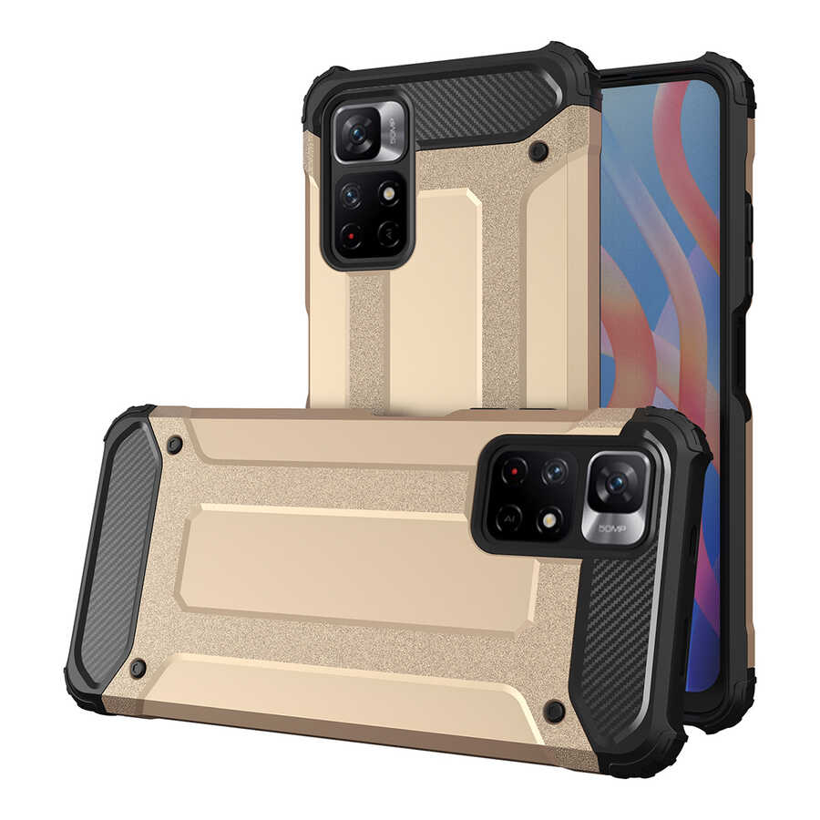 Xiaomi Redmi Note 11 Global Uyumlu Kılıf Zore Crash Silikon Kapak