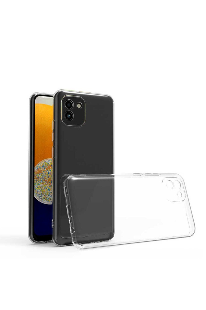 Samsung Galaxy A03 Uyumlu Kılıf Zore Süper Silikon Kapak