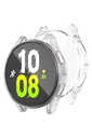 Samsung Galaxy Watch 5 44mm Uyumlu Silikon TPU Kasa ve Ekran Koruyucu Zore Watch Gard 15