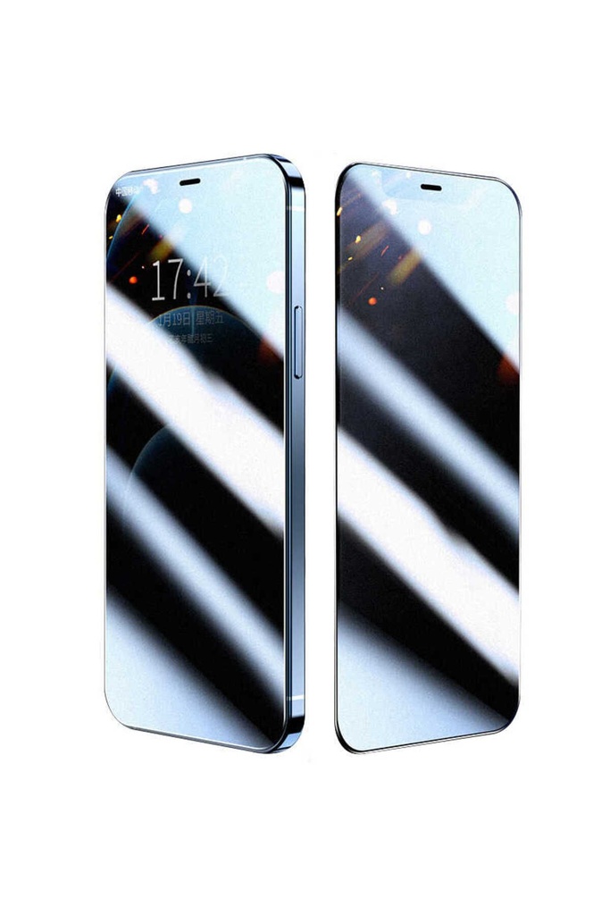 Apple iPhone 14 Pro Max Uyumlu Zore Rika Premium Privacy Temperli Cam Ekran Koruyucu