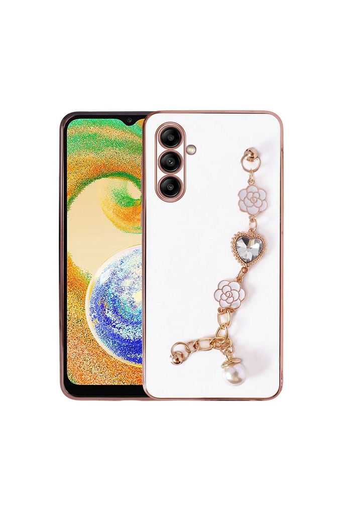 Samsung Galaxy A04S Uyumlu Kılıf El Tutamaçlı Kamera Korumalı Zore Taka Silikon Kapak