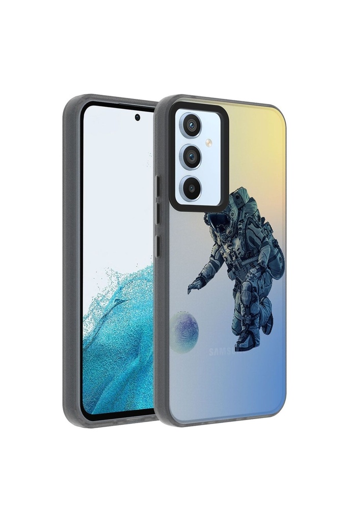 Samsung Galaxy A14 Uyumlu Kılıf Desenli Zore Dragon Sert Kapak