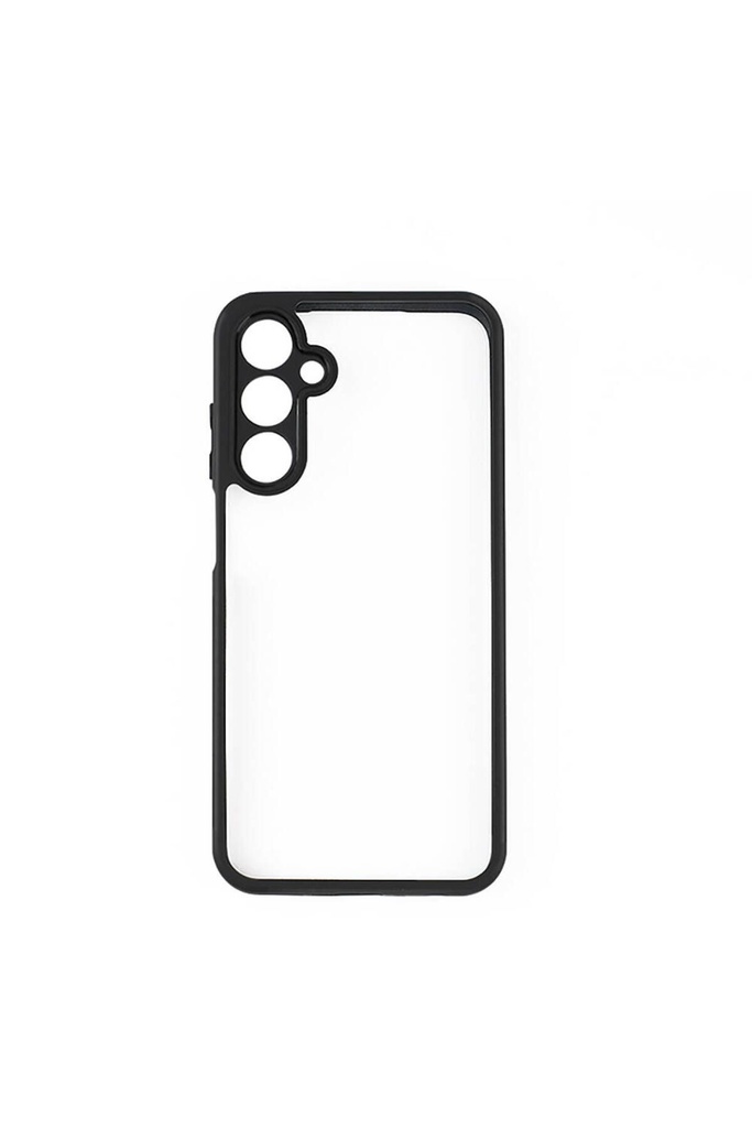 Samsung Galaxy A15 Uyumlu Kılıf Kamera Korumalı Şeffaf Arka Yüzey Zore New Roll Kapak