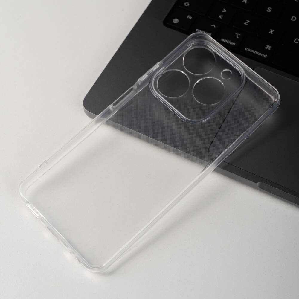 Tecno Spark 20C Uyumlu Kılıf Zore 2mm Anti Shock Silikon