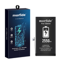 Apple iPhone 13 Mini Uyumlu 2550mAh Yüksek Kapasiteli Batarya - Gelişmiş Akıllı Chip - Pil Sağlığı Destekli - Morfide M-Max