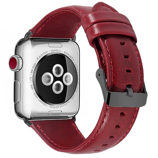 ​​​Apple Watch 42mm Uyumlu Luxury Leather Deri Kordon