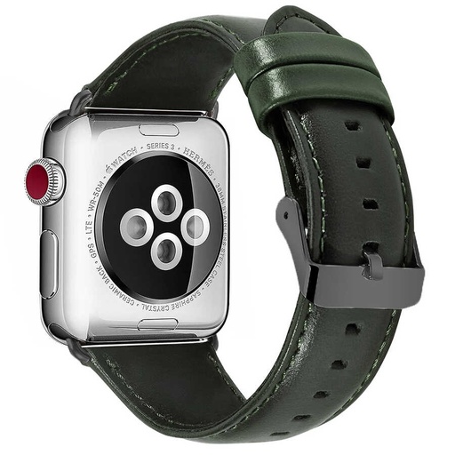 ​​​Apple Watch 44mm Uyumlu Luxury Leather Deri Kordon