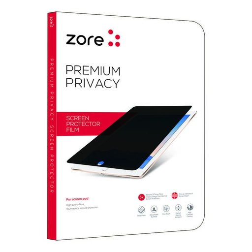 [RN-TA38437] Apple iPad Pro 9.7 2016 Uyumlu Zore Tablet Privacy Temperli Cam Ekran Koruyucu