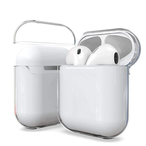 [RN-TA45770] Apple Airpods Uyumlu Kılıf Şeffaf Sert Kristal Zore Airbag 14 Kılıf