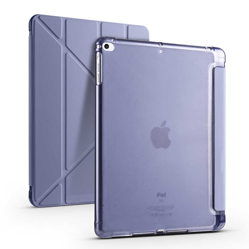 Apple iPad 9.7 2018 (6.Nesil) Uyumlu Kılıf Zore Tri Folding Kalem Bölmeli Standlı Kılıf