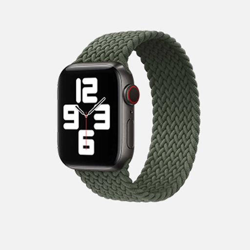 Apple Watch 44mm Uyumlu Kordon Hasır Örgü Esnek KRD-32 Medium Kayış