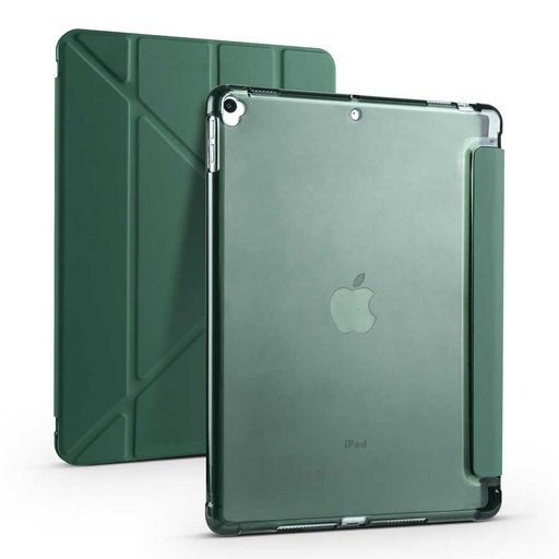 Apple iPad 10.2 (8.Nesil) Uyumlu Kılıf Zore Tri Folding Kalem Bölmeli Standlı Kılıf