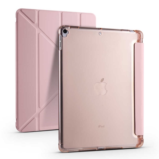 Apple iPad Pro 10.5 (7.Nesil) Uyumlu Kılıf Zore Tri Folding Kalem Bölmeli Standlı Kılıf