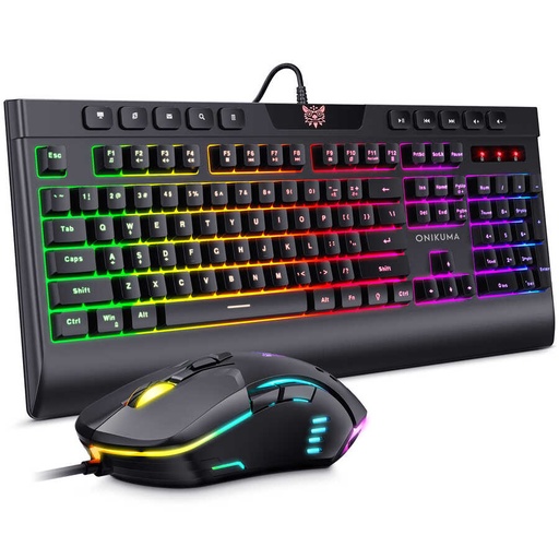 [RN-TA53497] Zore Onikuma G21 RGB Oyuncu Klavye Mouse Seti