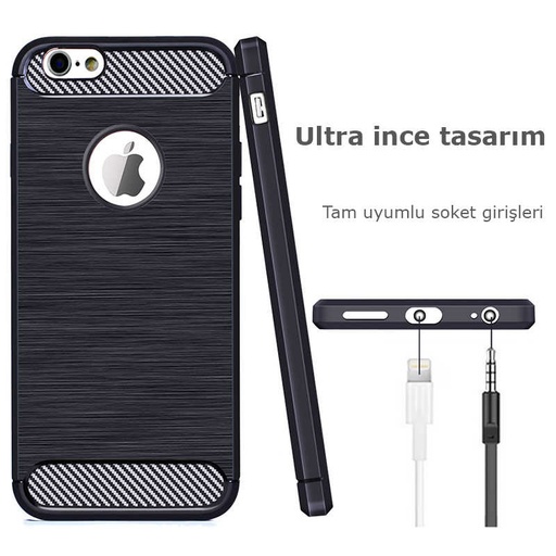 Apple iPhone 5 Uyumlu Kılıf Zore Room Silikon Kapak