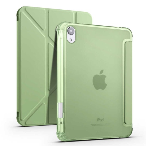 Apple iPad Mini 2021 (6.Nesil) Uyumlu Kılıf Zore Tri Folding Kalem Bölmeli Standlı Kılıf